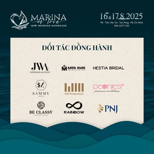 Mon Amie Team hân hạnh đồng hành cùng sự kiện đặc biệt “Marina of Love” – Mini Wedding Showcase. 